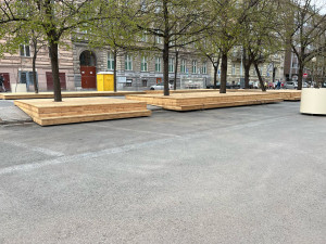 Brněnská třída Kapitána Jaroše bude příjemnější pro chodce. Zapojí se obyvatelé, mohou pomalovat cestu