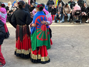 VIDEO: Romové v Brně oslavují svou kulturu. Za doprovodu hudby dotančili do centra města