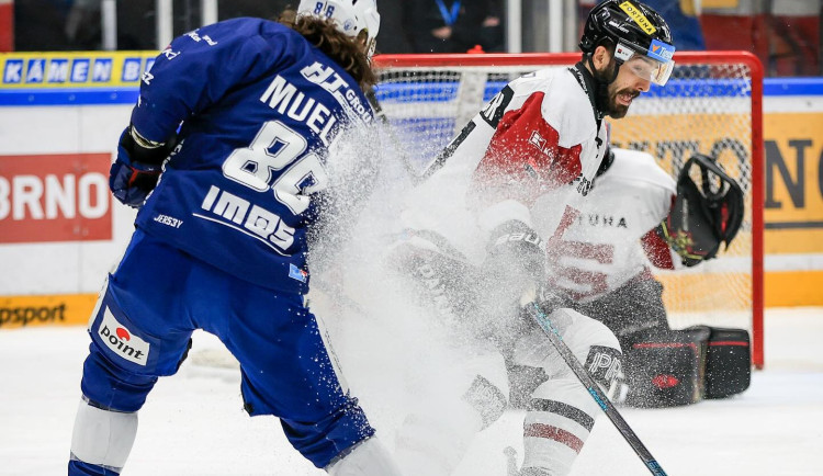 Hokejisté Sparty vyhráli v Brně 3:0. O druhém finalistovi rozhodne sedmý zápas
