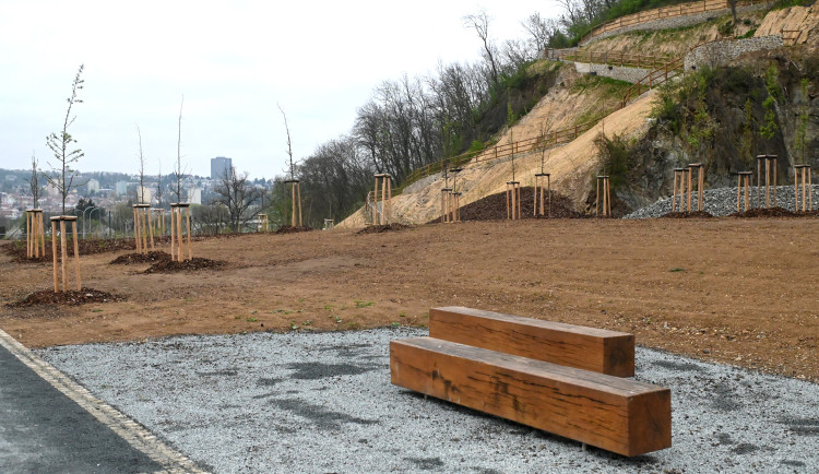 Práce na Žabovřeské končí. Přibyly stezky i zeleň