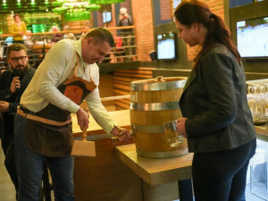 Quality master Starobrna v dobré hospodě očekává čistý výčep a pěnu bez bublin