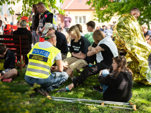 Na fakultu v Lednici vtrhl útočník. Záchranné složky tam trénovaly zásah