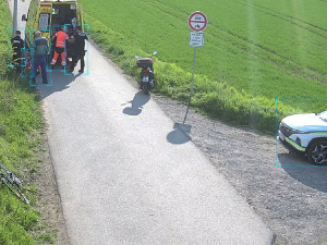 Kamera ve Vyškově pomohla zachránit seniora, předtím byla terčem vandala
