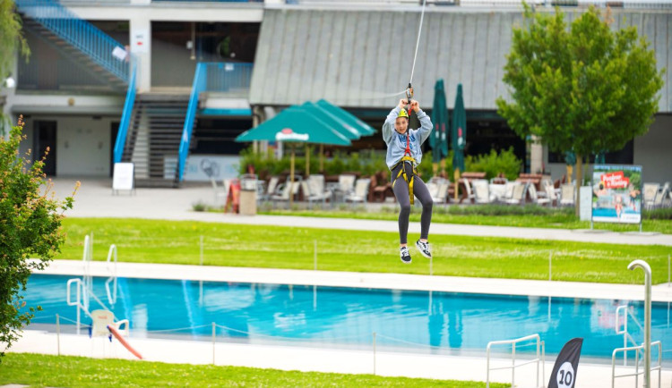 Zip line na Riviéře – Sportovní park začíná