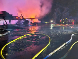 Páteční požár v Pisárkách zřejmě někdo založil úmyslně, myslí si policisté