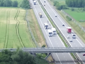Dopravní policisté se zaměřili na dálnice u Brna. Kontrolovali hlavně kamiony