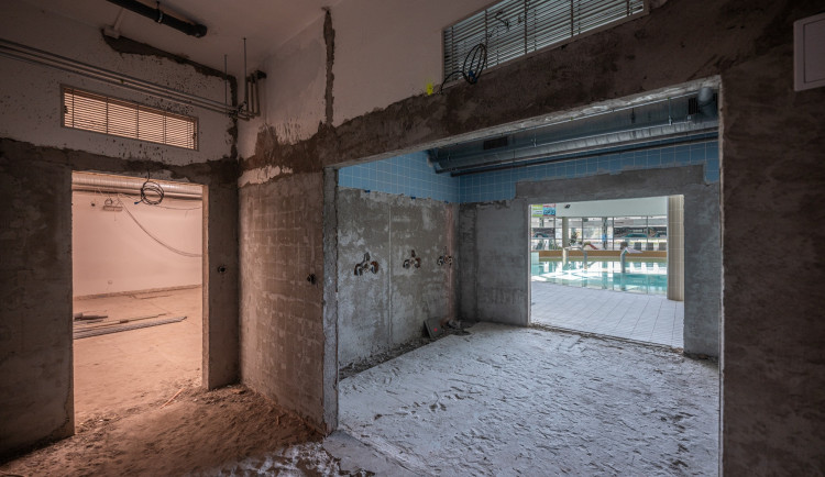 FOTO: Saunový svět se začíná rýsovat. Základy už má i bazén se slanou vodou