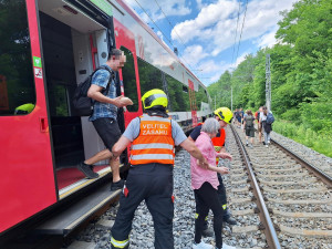 Kvůli poruše trakčního vedení je v Brně-Králově Poli přerušený provoz vlaků