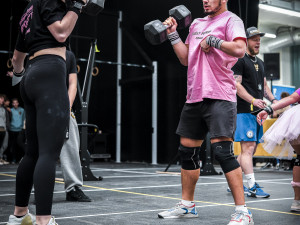 I s handicapem se kvalifikovalna světové Crossfit games.