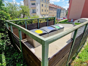 Vyškov nechal nainstaloval polopodzemní kontejnery. Mají zlepšit estetiku města