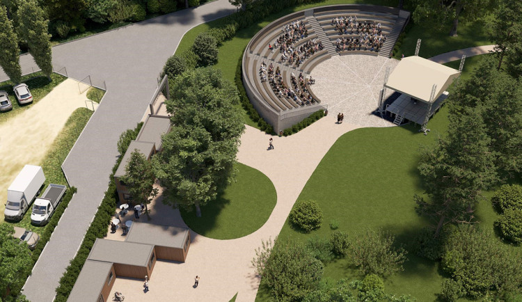 Přerov zvažuje výstavbu amfiteátru. Místo pro kulturu by mohlo vyrůst v parku Michalov