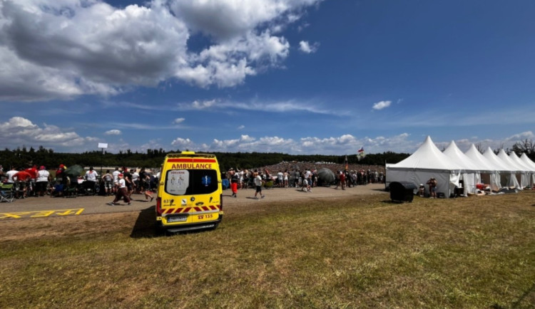 Závody MotoGP v Brně prověřily záchranáře, ošetřili stovky fanoušků a ušetřili život