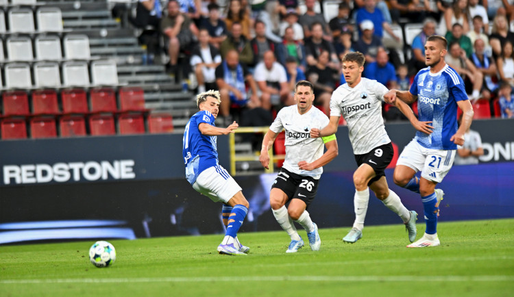 Slovan přišel v Olomouci o bod v nastavení. Sigmě podlehl 1:2