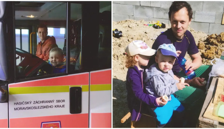 Ještě nedávno bojoval s plameny, dnes mladý hasič svádí boj s vážným onemocněním