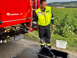 Emilovi v Rakousku asistovali hasiči, prý kulhá. Lidé mají o losa obavy