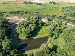 Dyje u Břeclavi se protáhne o kilometr. Vodohospodáři jí vrátí stará ramena