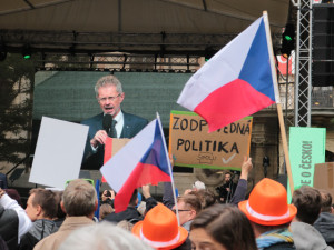 FOTO: Petr Fiala přijel tři dny před volbami do Brna na největší happening koalice