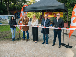Cyklostezka, která propojuje Ponávku a Vlněnu, je oficiálně dokončena