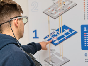 Masarykův onkologický ústav plánuje nové značení. Cedule určí pohyb očí pacientů