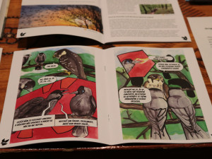 Ochránci přírody pokřtili komiks o brněnské lanovce, chystají havraní hlídku