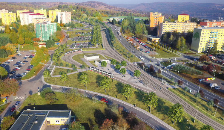 Bystrc čekají dopravní omezení kvůli přípravě tramvaje na Kamechy