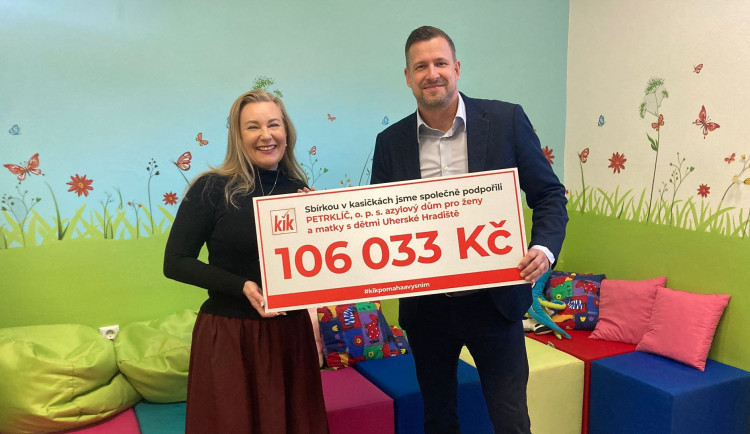 Aby nebyla chudoba dědičná. Sbírka KiK podpořila služby azylového domu Petrklíč