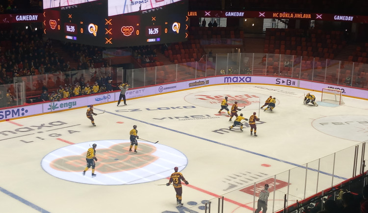 VIDEO: V Horácké aréně to vřelo. Zápas proti Zlínu dnes Dukle nevyšel