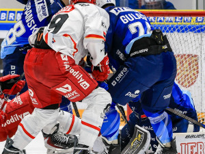 Hokejisté Hradce otočili zápas v Brně, výhru 2:1 zařídil jubilant Jergl