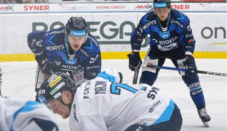 Hokejisté Vítkovic otočili zápas v Liberci, rozhodl kapitán Hrivík