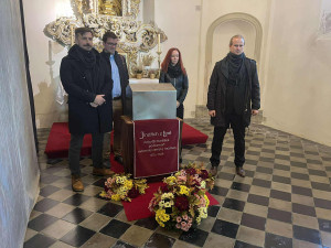 Ostatky Jindřicha z Lipé se po letech vrací zpět do baziliky na Starém Brně