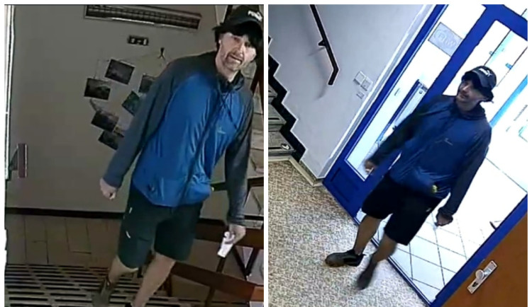 Loupež v Havířově. Policie hledá muže na fotkách, neznáte ho?