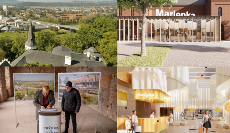 FOTO: V bývalé Lembergerově tkalcovně ve Frýdku-Místku vznikne nový areál Marlenky