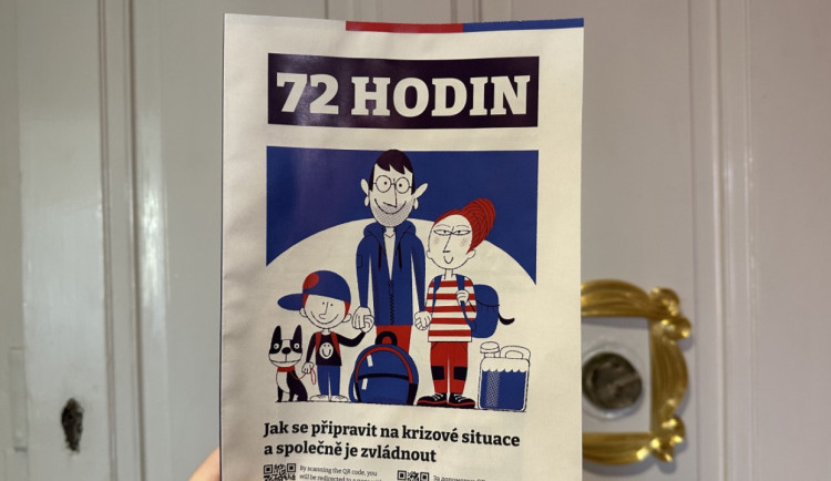 Krizová příručka 72 hodin: státní kampaň za méně než 4 Kč na domácnost