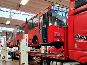 Charkov posílil MHD. Pomohly i trolejbusy z Budějc