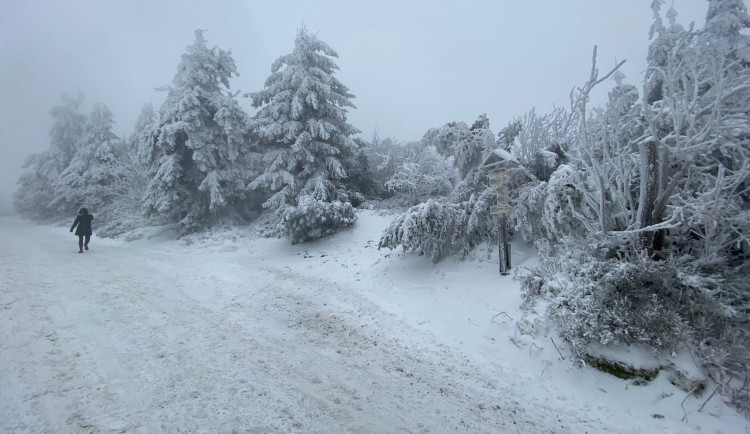 Zima udeřila naplno. V Jihlavě ráno padl letitý teplotní rekord