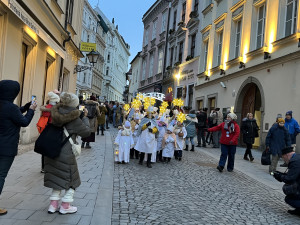 Brňané oslavovali Tři krále. Kašpar, Melichar a Baltazar s velbloudy prošli městem