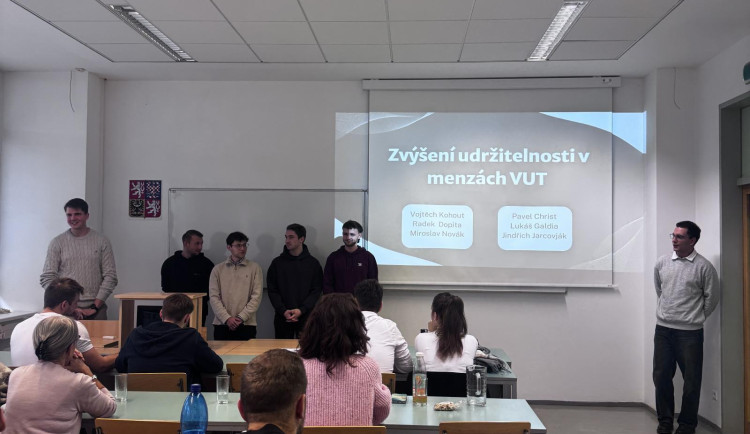 Studenti VUT řeší udržitelné stravování