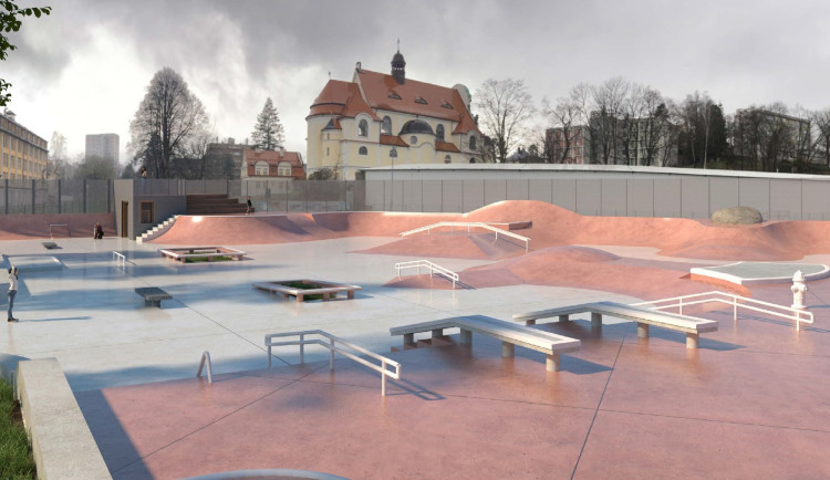 Liberec chystá rekonstrukci skateparku za 23 milionů. Hotovo má být příští rok