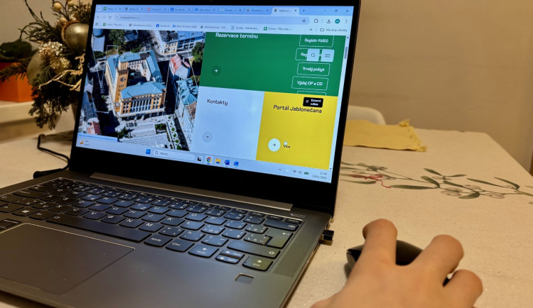 Jablonec spustil Portál Jablonečana. Řadu záležitostí s úřadem tak lidé vyřídí z domova