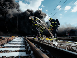 Zásah u havárie benzenu očima hasiče. Petr Andráško bodoval v Czech Press Photo