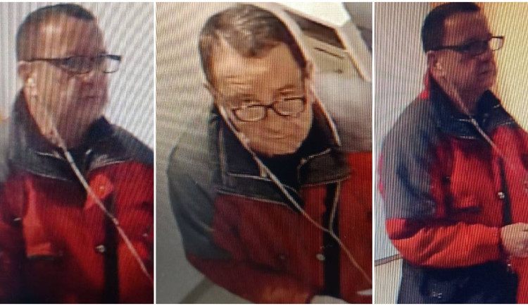 Podvodník obral svou oběť o desítky tisíc, policisté chtějí mluvit s mužem na fotkách