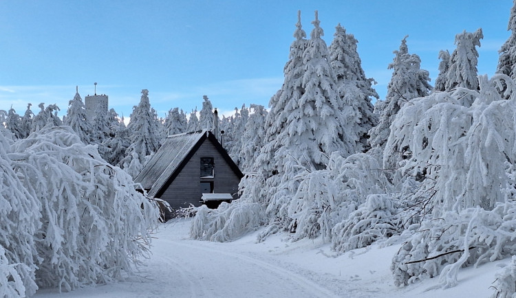 Zimní pohádka na fotkách, Orlické hory jsou pod sněhem
