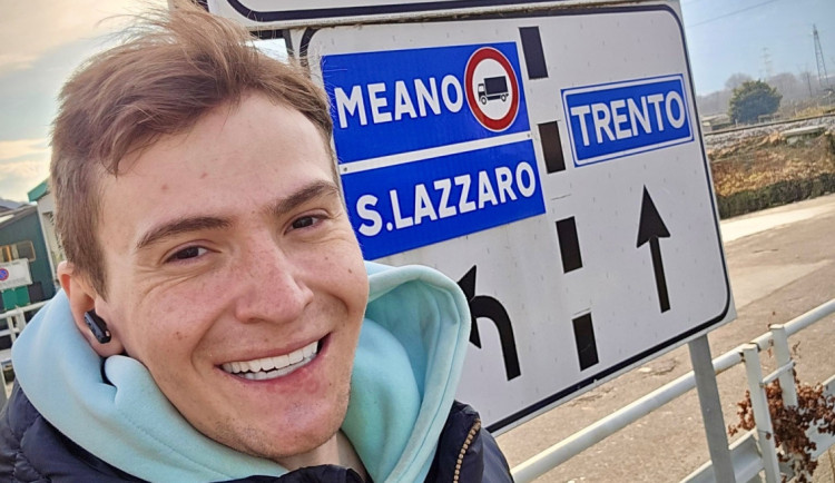 Nico Moro na cestě z Třebíče do Milána