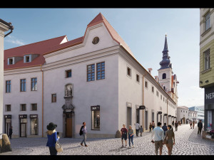 VIZUALIZACE: Brněnský klášter voršilek se promění k nepoznání, vzniknou obchody i zahrada