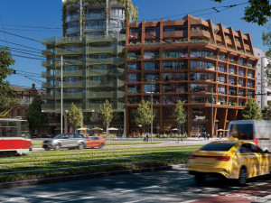 VIZUALIZACE: Developer si dělá zálusk na Nové sady. Postaví blok čtyř budov s 243 byty