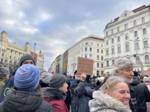 Svoboďák praská ve švech. V Brně přišly prezidenta podpořit tisíce lidí