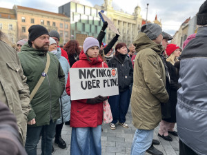 Svoboďák praská ve švech. V Brně přišly prezidenta podpořit tisíce lidí