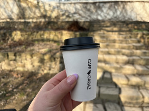 FOTO: V brněnské vile Tugendhat otevřeli kavárnu, lidé se občerství v garáži