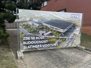 Modernizace za miliardu. Trolejbusy ve Slatině dostanou nové zázemí i myčku