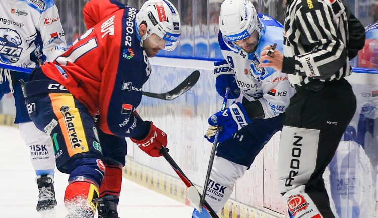 Hokejisté Pardubic porazili ve čtvrtfinále v repríze loňského finále Brno 5:1